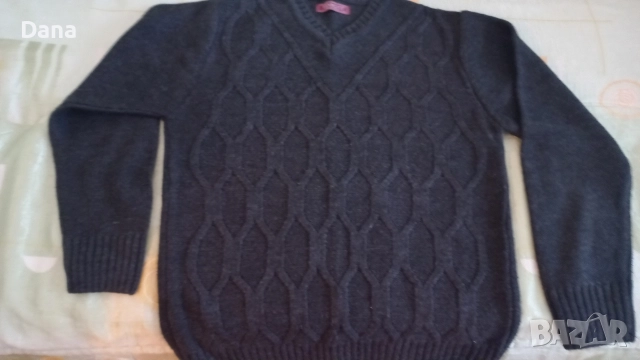 мъжка/юношеска плетена блуза, снимка 4 - Блузи - 52934031