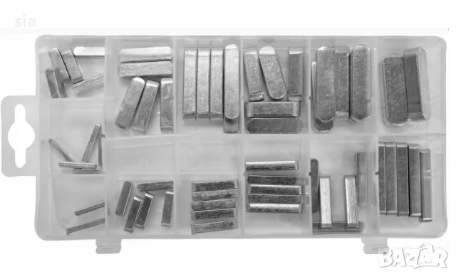 Шпонки комплект, клинове за ремъчни шайби, 60 бр. , снимка 2 - Други инструменти - 49174489