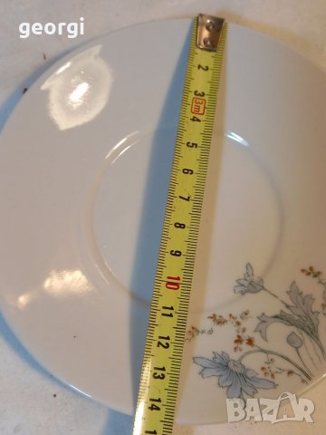 Български порцеланов сервиз за чай кафе  30/1, снимка 7 - Сервизи - 38707909