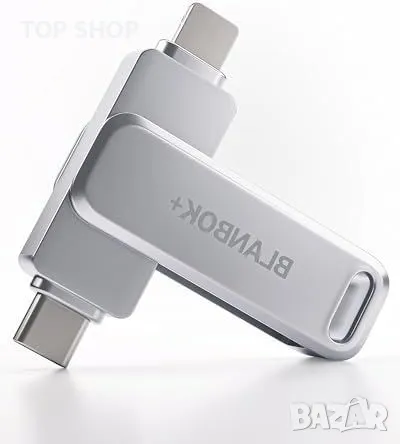 Нов USB-C флаш драйв 128GB USB памет за iPhone, Android и компютър, снимка 1 - Друга електроника - 49339187