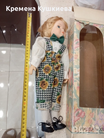 Колекционерска порцеланова кукла , снимка 6 - Колекции - 52443556
