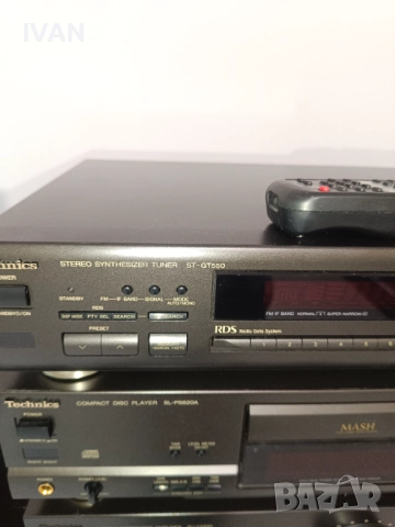 продавам три компонентна система на technics, снимка 3 - Ресийвъри, усилватели, смесителни пултове - 52872145