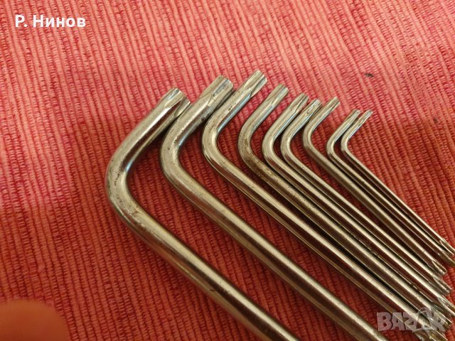 BAHCO 1986 TORX / 9T  TORX SETS ге ключове  L-ключове, снимка 1 - Ключове - 35053821