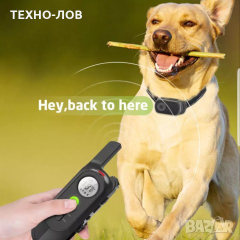 ЕЛЕКТРОНЕН НАШИЙНИК ЗА КУЧЕ КАИШКА С ТОК ВИБРАЦИЯ ЗАПИСВА ВАШИЯ ГЛАС, снимка 6 - За кучета - 32722847
