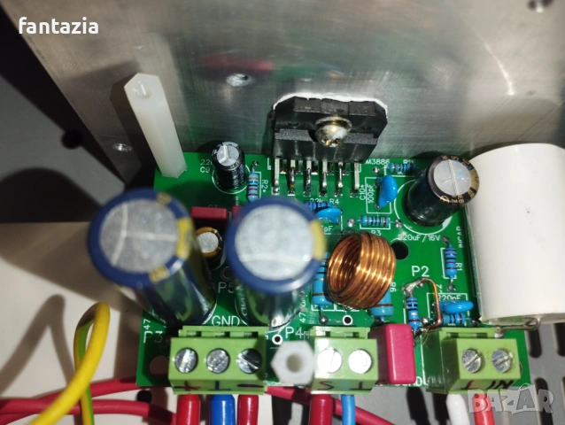 DIY крайно стъпало / усилвател с LM3886