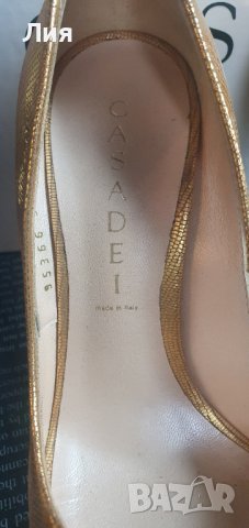 Оригинални дамски обувки Casadei 36 номер, снимка 6 - Дамски обувки на ток - 38578849