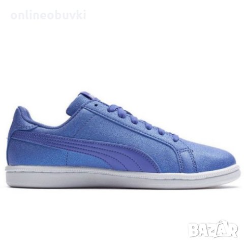 НАМАЛЕНИЕ!!!Спортни обувки PUMA Smash Glitz Лилав брокат, снимка 3 - Кецове - 32325263