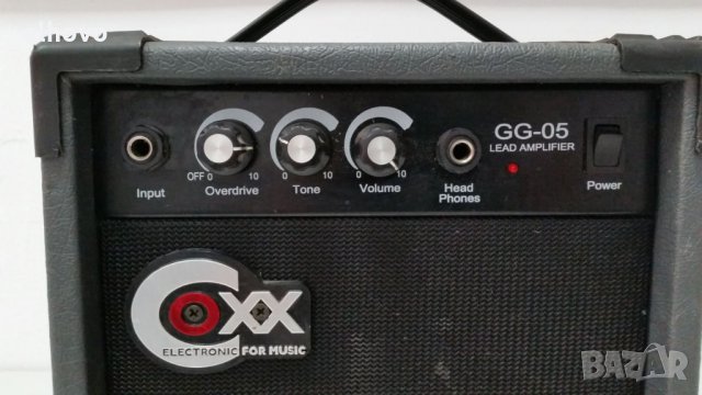 Усилвател за китара GG-05, снимка 2 - Ресийвъри, усилватели, смесителни пултове - 28053039