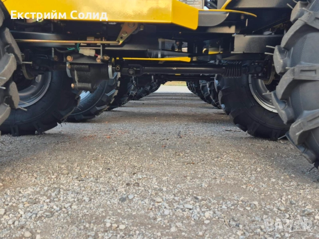 НОВ Малък Трактор - 4х4 - 12 к.с. - дизел - чупеща се база - гаранция, снимка 4 - Селскостопанска техника - 44746385