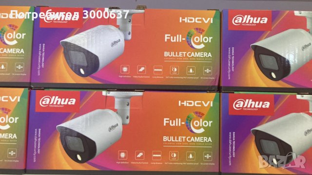 HDCVI - FULL COLOR camera - 5mp DAHUA, снимка 1 - Аналогови камери - 43473558