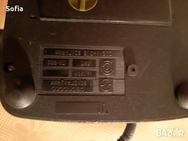 Колекционерски телефони със шайба-Български за износ/СССРпроизв.84 85г/Немски СОЦ 90те/PANASONIC 2ва, снимка 3 - Антикварни и старинни предмети - 32320894