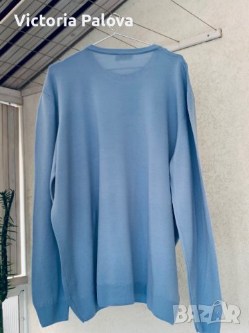 Голям пуловер/блуза PETER HAHN,тасманийска вълна меринос, снимка 6 - Пуловери - 38577217