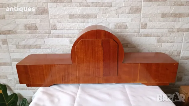 Голям каминен часовник - Янтарь / Jantar - Антика - 1970", снимка 10 - Антикварни и старинни предмети - 49543449