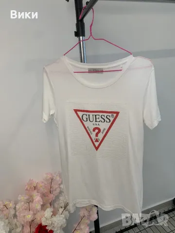 Дамска тениска Guess, снимка 3 - Тениски - 49890214