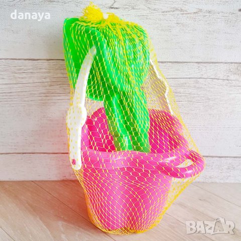 2145 Кофичка за пясък с лопатка и търмък, снимка 5 - Пластелини, моделини и пясъци - 32890859