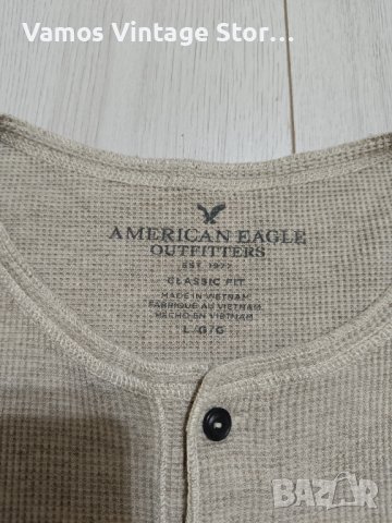 Vintage American Eagle - Men Shirt / Мъжка Блуза, снимка 4 - Блузи - 43677413