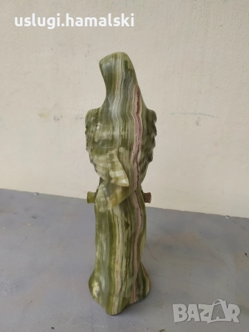 Голяма статуетка/фигура Оникс, снимка 5 - Антикварни и старинни предмети - 52863818