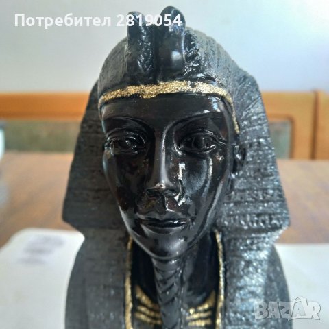 Красиви колекционерски бюстове на Нефертити и Тутанкамон цена 40лв, снимка 5 - Други ценни предмети - 40130701