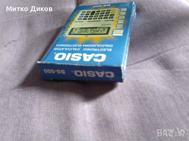 Casio  DS- 500 джобен калкулатор нов, снимка 4 - Ученически пособия, канцеларски материали - 43038068