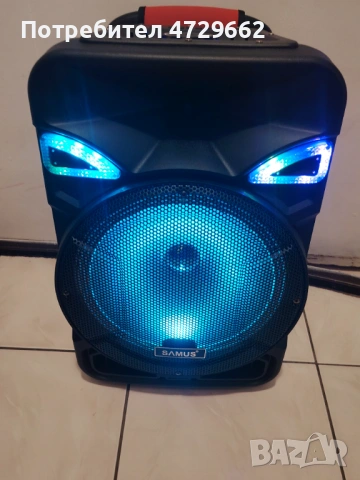 Преносима караоке машина Samus , снимка 4 - Bluetooth тонколони - 53376267