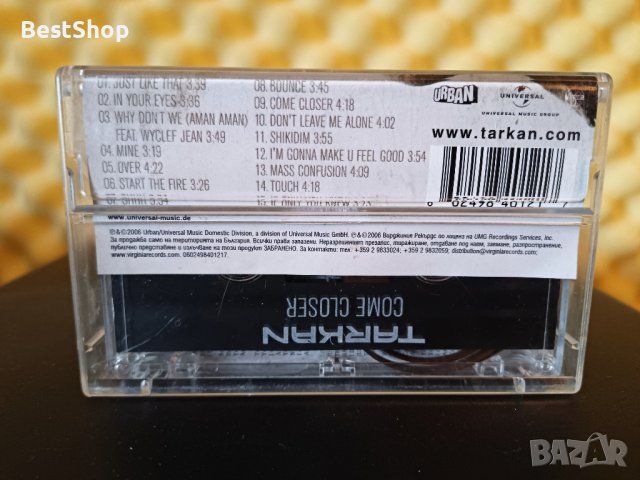 Tarkan - Come closer, снимка 2 - Аудио касети - 36953290