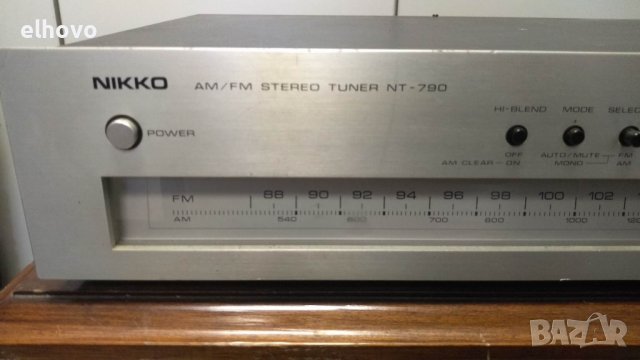 Стерео тунер NIKKO NT-790, снимка 2 - Ресийвъри, усилватели, смесителни пултове - 39414213