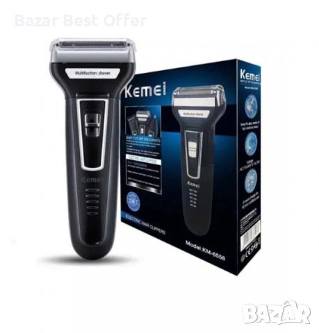 Kemei KM-6558/3 в 1 Машинка за Бръснене/Подстригване/Тример, снимка 4 - Машинки за подстригване - 36805830