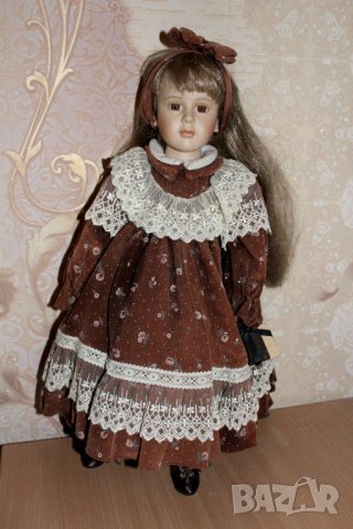Порцеланова кукла на фирма Аlberon, снимка 2 - Антикварни и старинни предмети - 27108433