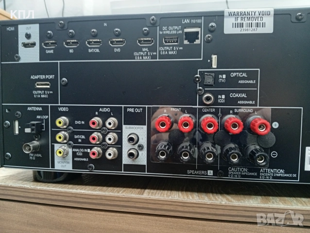 5.2 канален ресийвър Pioneer VSX-529K LAN HDMI , снимка 13 - Ресийвъри, усилватели, смесителни пултове - 53028125