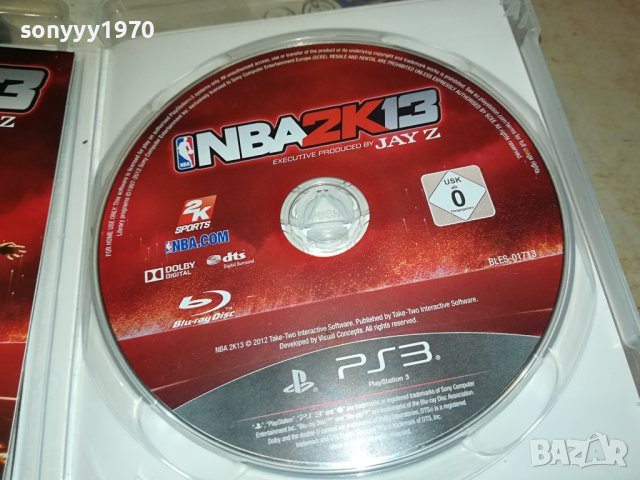 NBA 2K13 PS3 JAY-Z ИГРА-ДИСК 0301241226, снимка 2 - Игри за PlayStation - 43638160