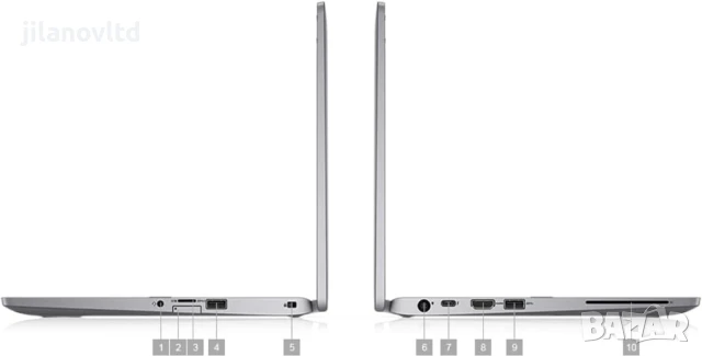Лаптоп Dell Latitude 5310 2in1 i5-10210U 8GB 256GB NVMe ГАРАНЦИЯАНЦИЯ, снимка 6 - Лаптопи за работа - 51100952