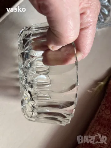 Кристални купи17х6см, снимка 6 - Други - 49342218