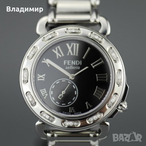 Fendi Selleria Diamond Watch, снимка 5 - Дамски - 32306457