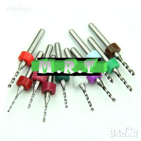 Комплект мини свредла от 2.1мм до 3мм