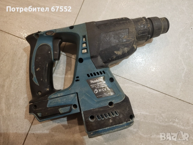 Безчетков перфоратор Makita DHR242. Цената е крайна!, снимка 2 - Други инструменти - 52872926