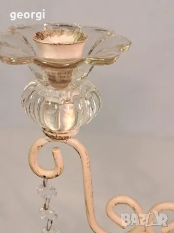 ретро свещник двойка 24/4, снимка 3 - Декорация за дома - 49537829