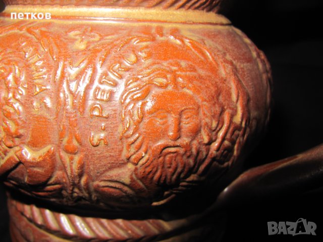 керамична чаша за бира, халба, снимка 3 - Антикварни и старинни предмети - 43930868