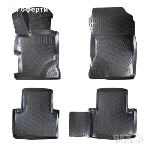 Гумени стелки RizLine съвместими с Honda Civic Sedan 2011-2016