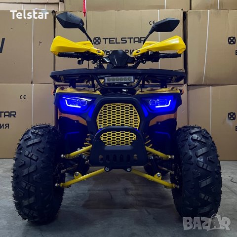 ATV TELSTAR SAMURAI ROVER LONG 150CC С 8``ГУМИ, АВТОМАТИЧНА СКОРОСТНА КУТИЯ И SMART КИЛОМЕТРАЖ, снимка 8 - Мотоциклети и мототехника - 44059852