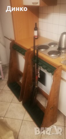 Две луксозни старини поставки за пушки., снимка 11 - Антикварни и старинни предмети - 43872359