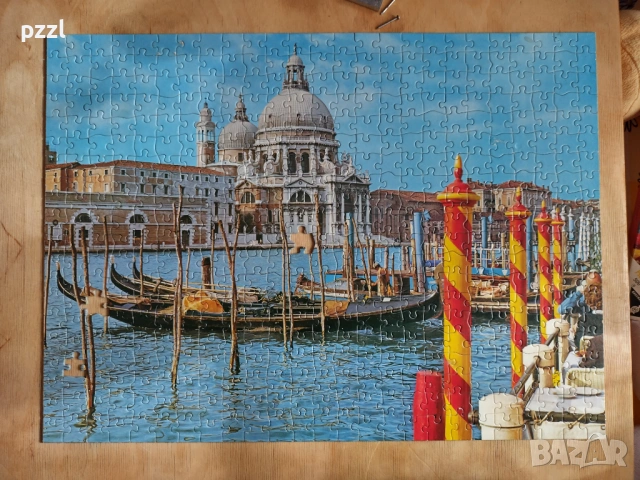 Пъзел "Venezia” Ravensburger 1973г. 500 части, снимка 2 - Пъзели - 53140016