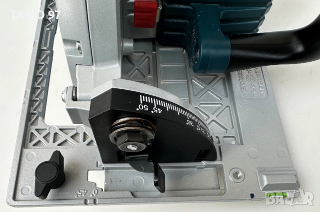 BOSCH GKS 18V-68 GC - Безчетков циркуляр 2x18V 5.5Ah като нов!, снимка 7 - Триони и циркуляри - 52888361