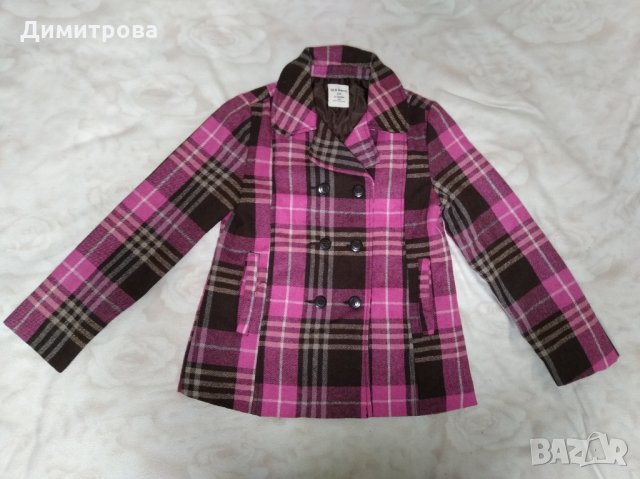 Вълнено палто Old Navy - 14 г., снимка 2 - Детски якета и елеци - 27482319