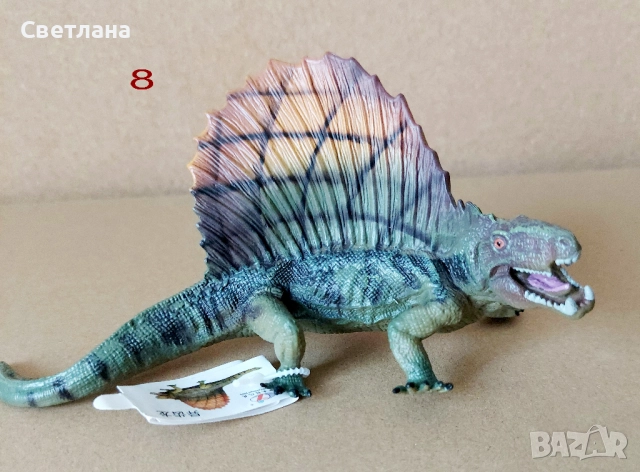 Фигурки на животни от юрския период, снимка 8 - Фигурки - 52402950