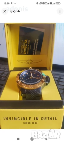 Invicta Sabaqua noma automatic 50 mm diamonds meteorite, снимка 2 - Други - 50986535