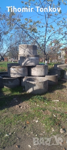 Бетонови пръстени за септични ями и герани(АРМИРАНИ)