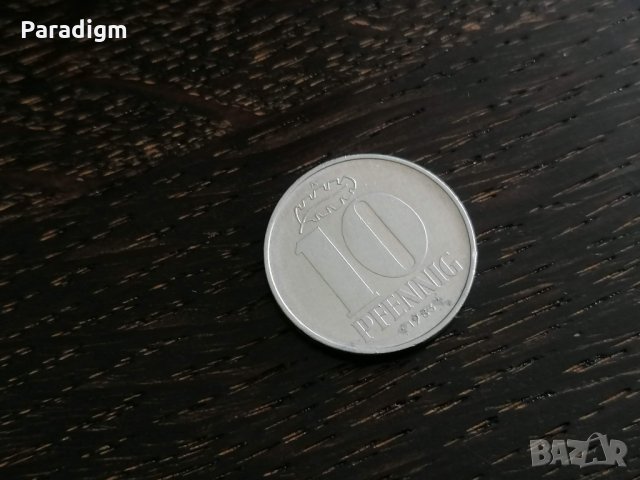 Монета - Германия - 10 пфенига | 1983г.; серия А, снимка 1 - Нумизматика и бонистика - 28397716