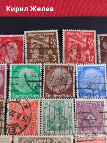 Пощенски марки серия ДОЙЧЕ РАЙХ ХИТЛЕР стари редки за колекция - 20569, снимка 6 - Филателия - 36689250