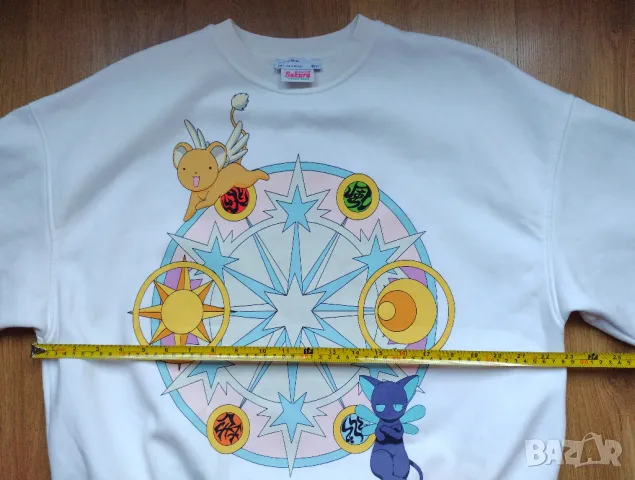 Cardcaptor Sakura Anime / Bershka Oversized - суичър Аниме , снимка 10 - Суичъри - 50084745