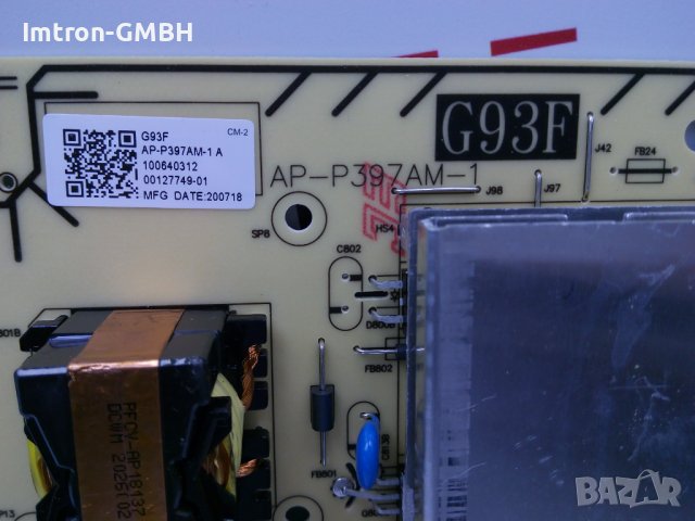 Захранване Power Supply Board G93F AP-P397AM-1 / SONY KD48A9, снимка 2 - Части и Платки - 37593847